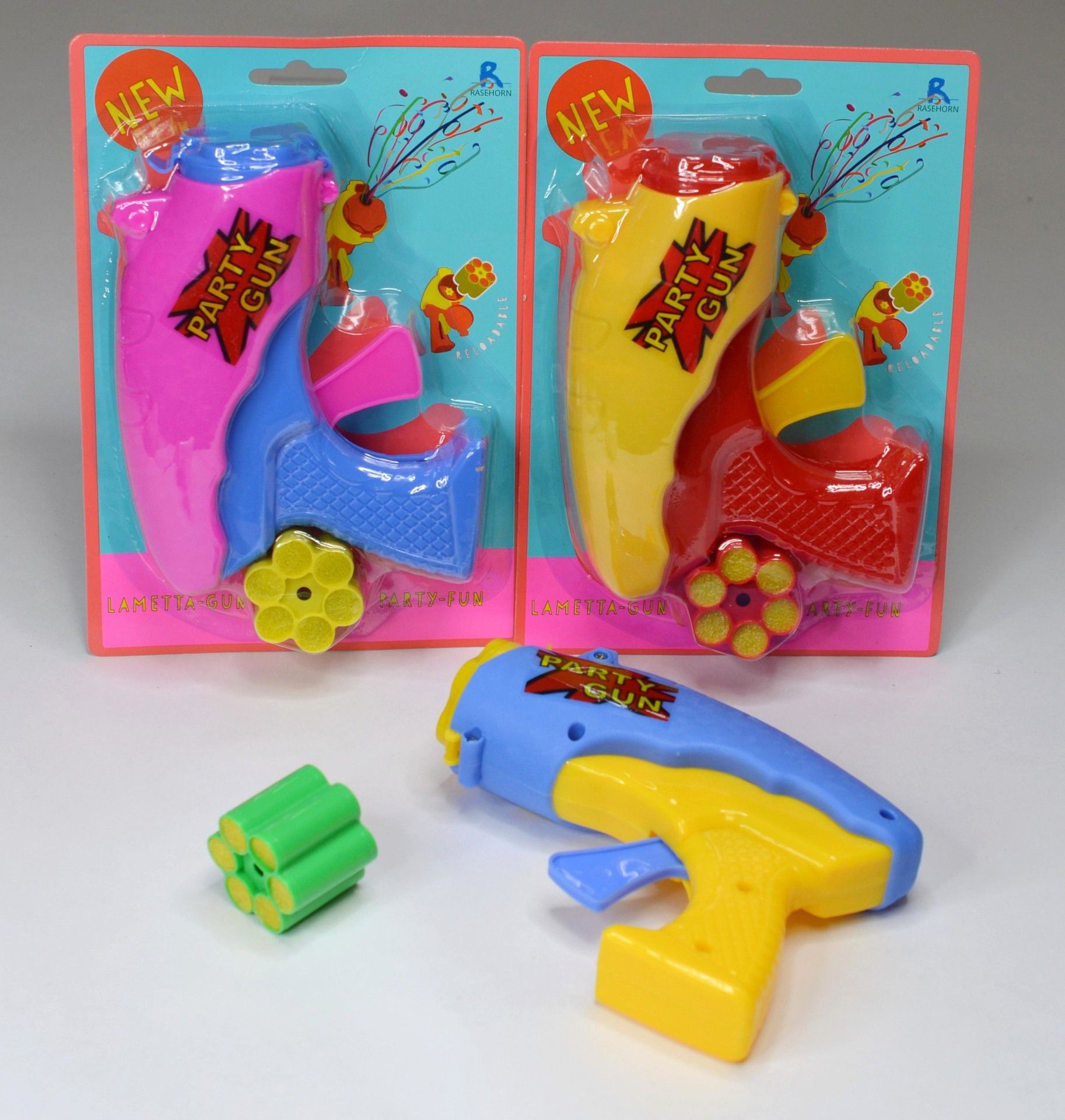 Lametta-Pistole, 6-Schuss