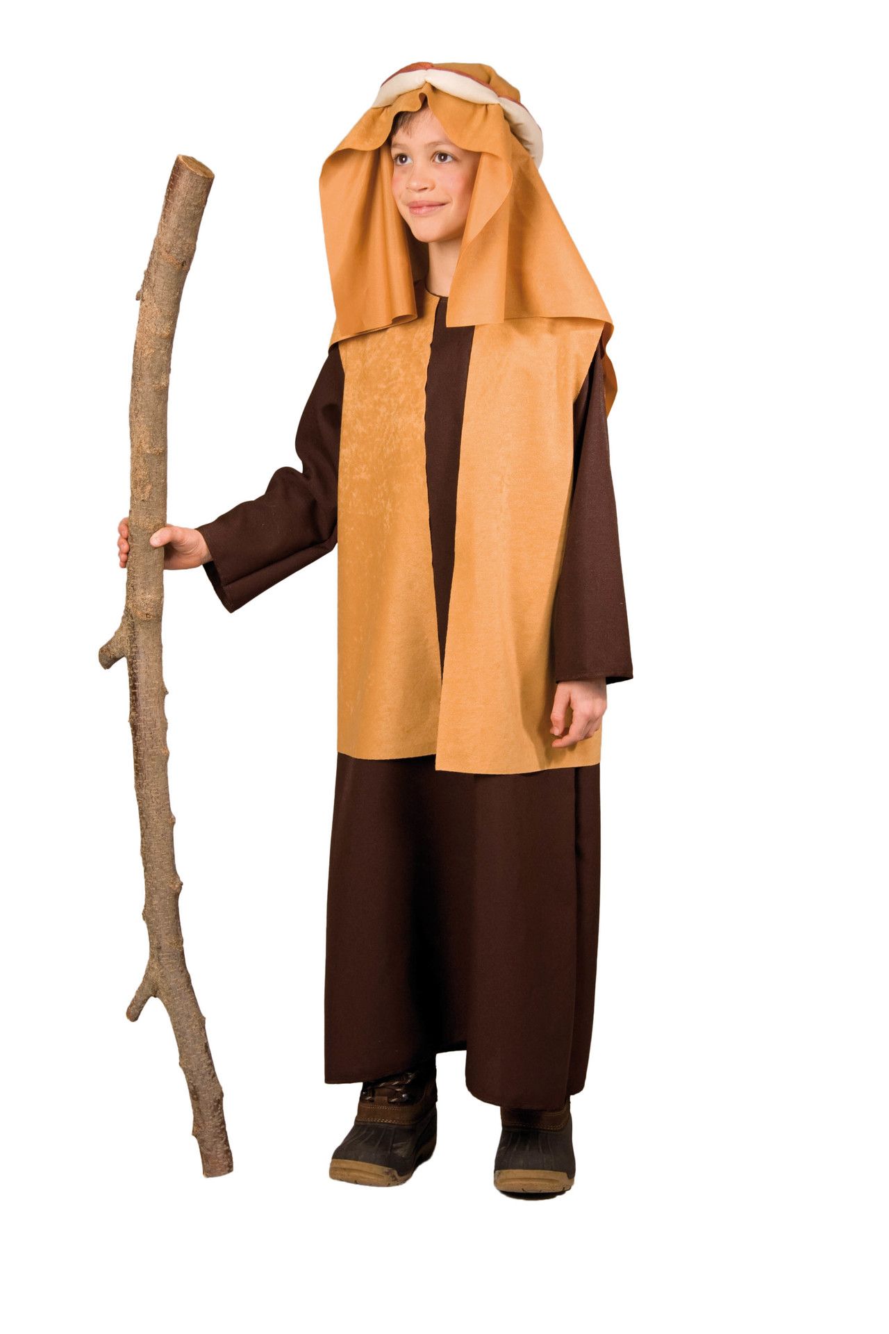 Hl. Josef: Kleid, Weste, Kopftuch