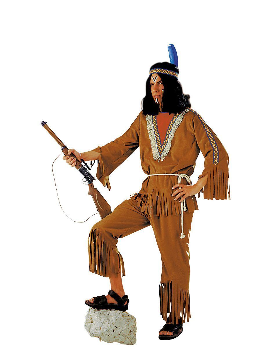 Indianer: Hose, Oberteil, Kordel