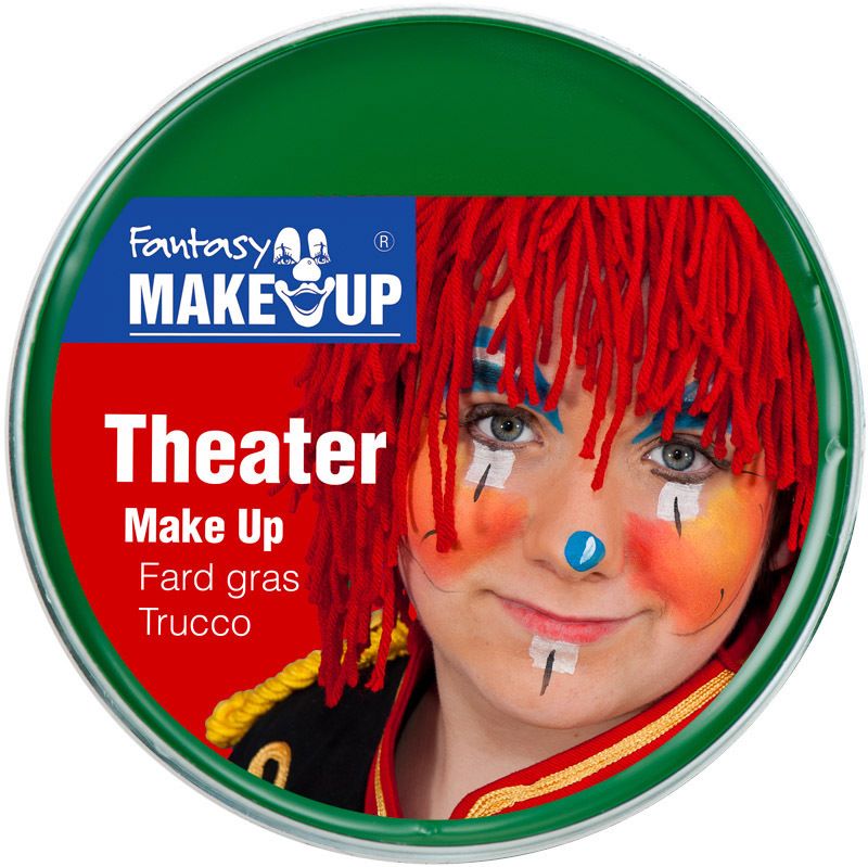 Theater-Make-up 25 g, gr�n