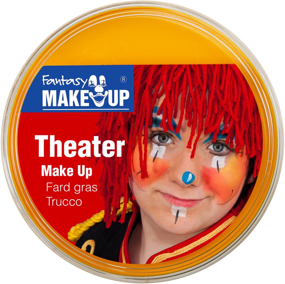 Theater-Make-up 25 g, gelb