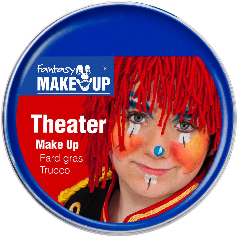 Theater-Make-up 25 g, blau