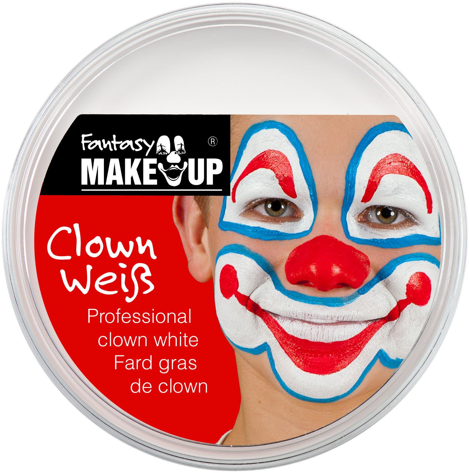 Clownwei� in Dose, 40 g