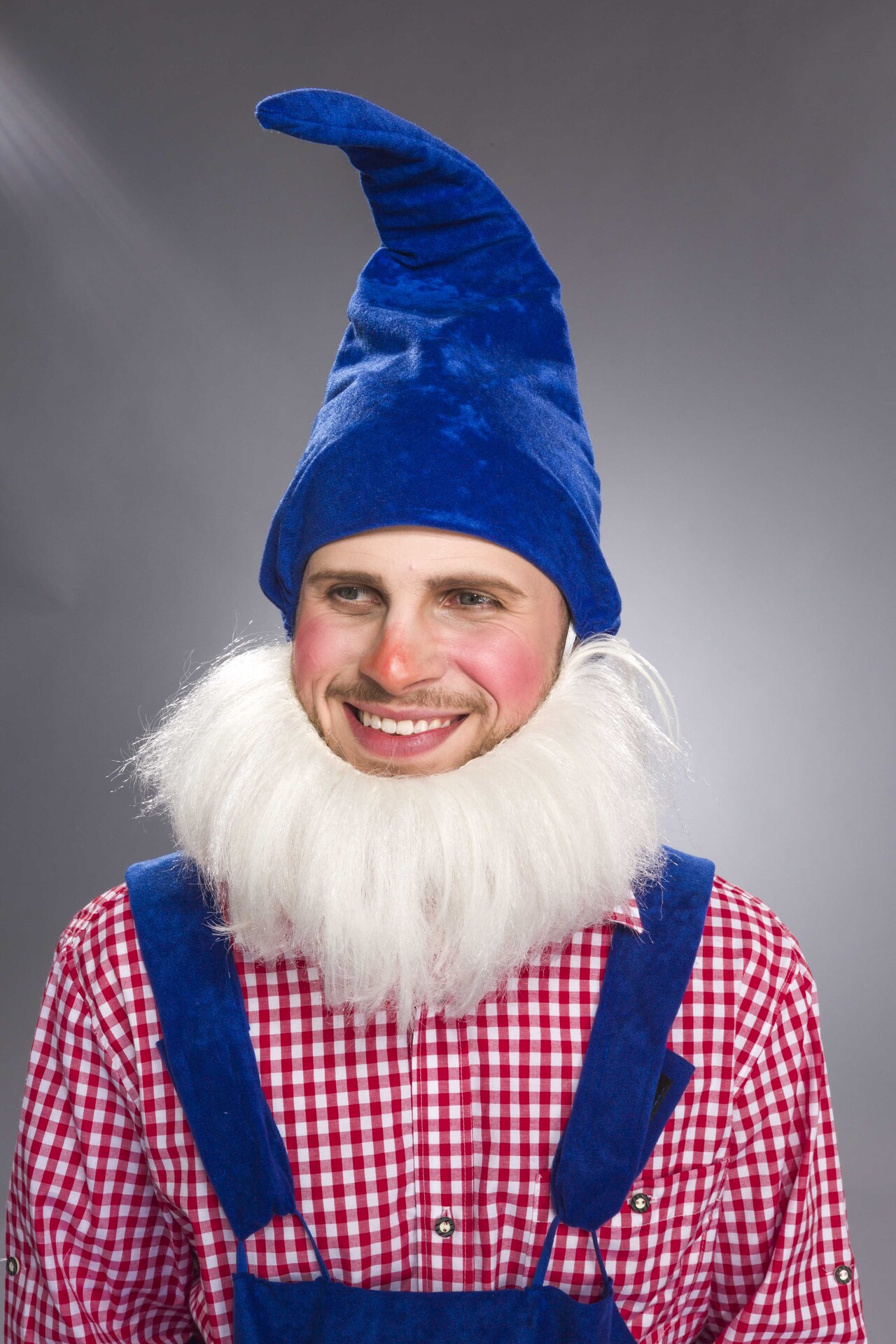 Zwergenbart, wei glatt