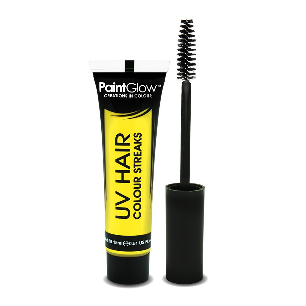 Neon-UV-Str�hnchenf�rber, 15 ml, gelb