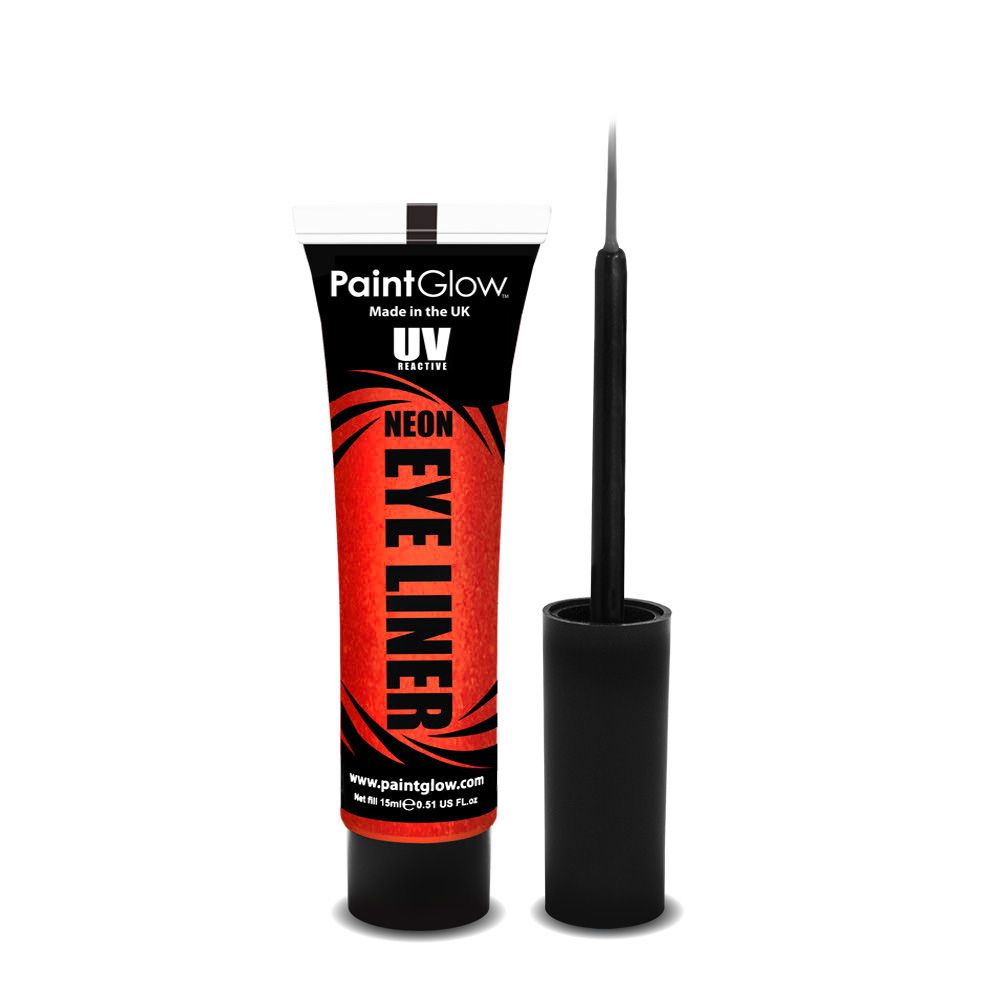 Neon-UV-Eyeliner, 15 ml, rot