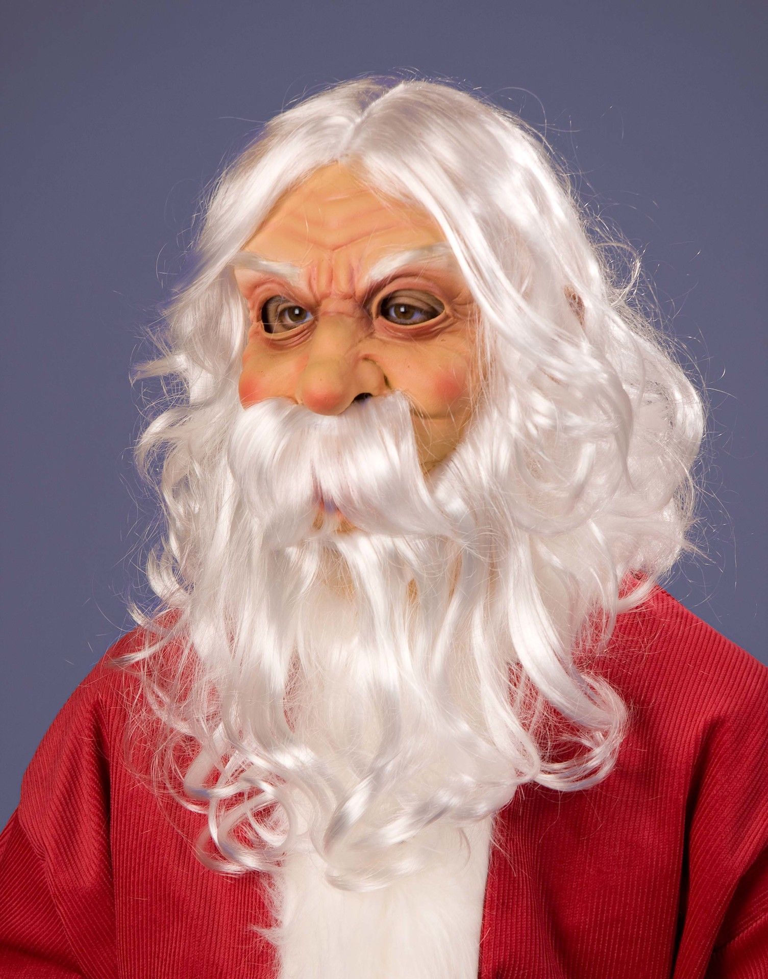 Latexmaske Weihnachtsmann