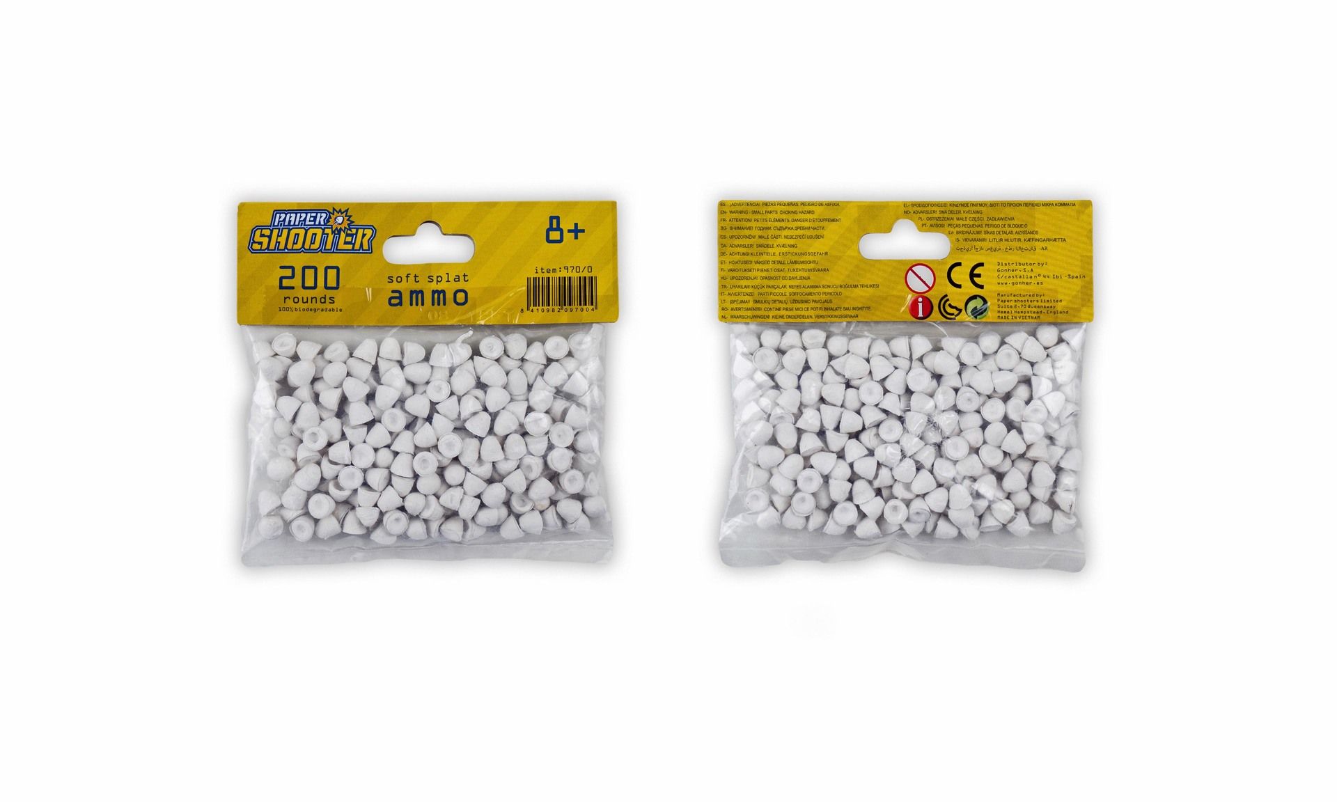 Munition fr Paper Shooter, 200 Schuss