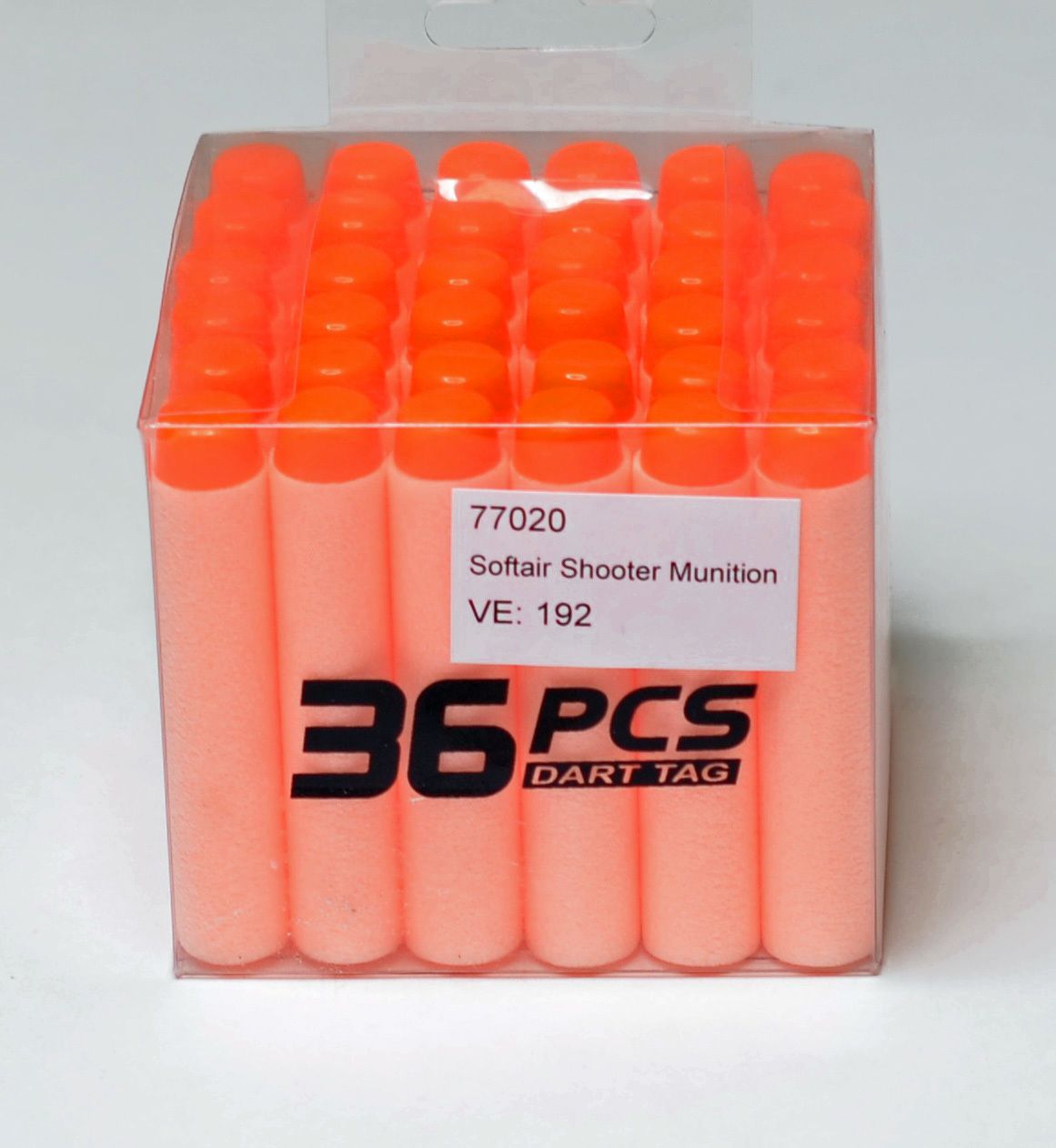 Soft Shooter Munition, Box mit 36 Stck