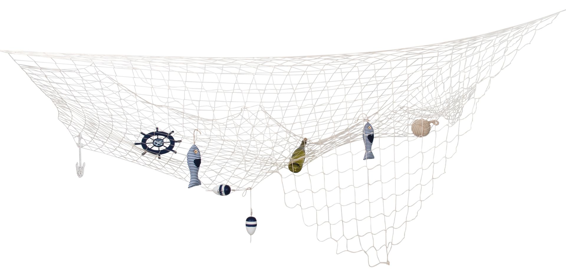 Deko-Fischernetz, ca. 300 x 300 cm