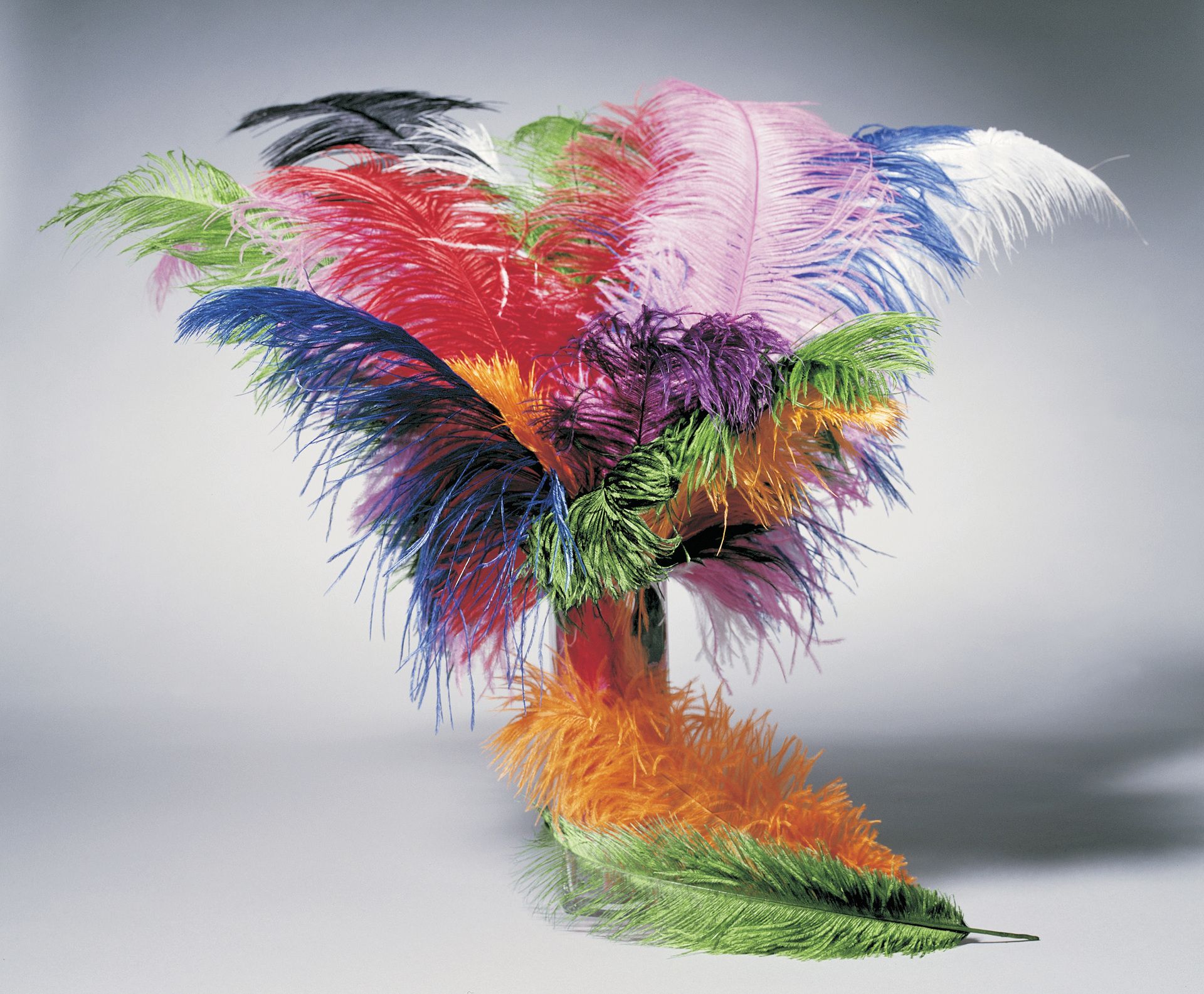 Strauenfeder, ca. 30 cm, lila